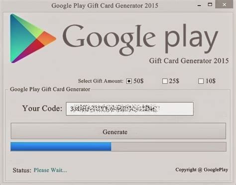 Free Google Play Gift Card Code Generator Ideas Diysens