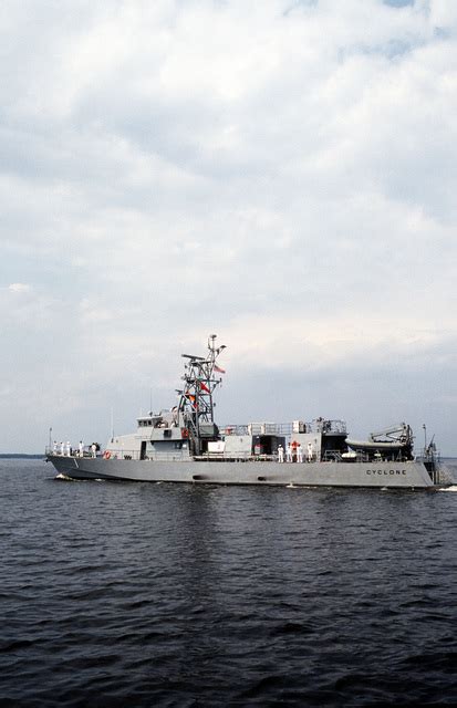 A Port Quarter View Of The Bridge And Mast Of The Coastal Patrol Ship