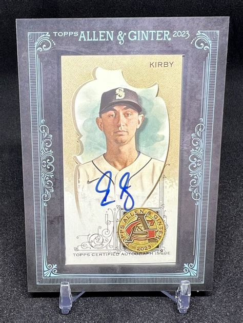 Topps Allen Ginter George Kirby Black Frame Mini Auto