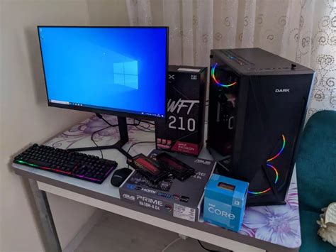 Hz Nesil Masa St Oyuncu Bilgisayar Gaming Pc Gamer Sistem Rx