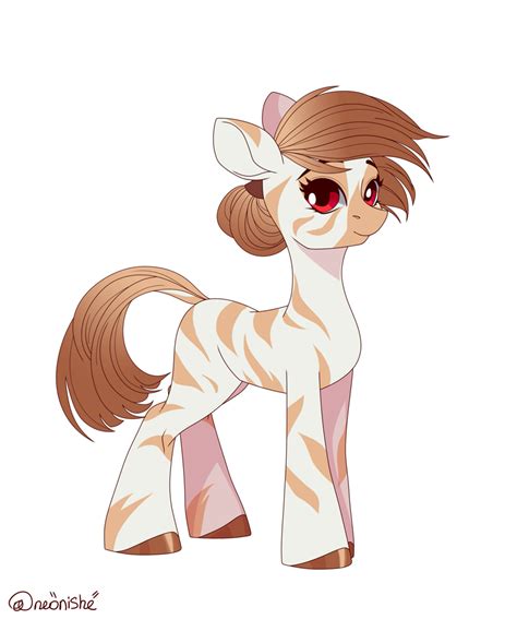 2820315 Safe Artist Neonishe Oc Oc Mwindaji Pony Zebra Female