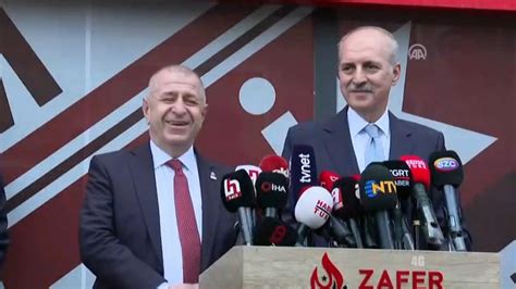 Ak Parti Den Zafer Partisi Ne Ziyaret Kurtulmu Ve Zda Dan Ilk A Klama