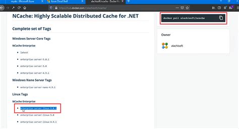 Using NCache In Azure Kubernetes Service AKS