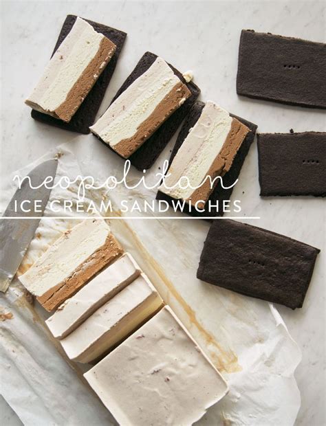 Neapolitan Ice Cream Sandwiches The Kitchy Kitchen Ice Cream