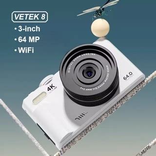 Vetek Camera Mp Digital Camera K Vlogging Camera Flip Screen