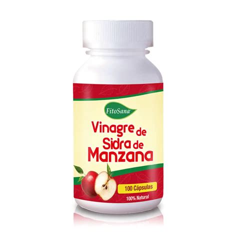 Vinagre de Manzana 100 Cápsulas Fitosana Geatienda