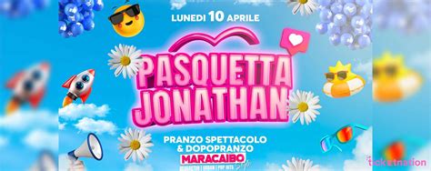 Pasquetta Jonathan Aprile Biglietti Tavoli E Pacchetti Hotel