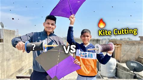 Kite Cutting Vs Who Win Kite Fighting Kite Flying Youtube