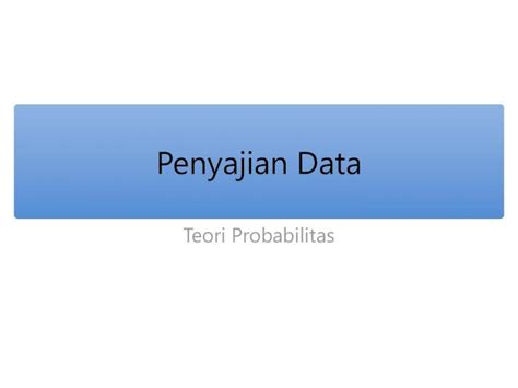 Pdf Teori Probabilitas Gunadarma Universityonggo Staff Gunadarma Ac