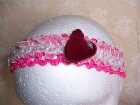 Valentine Heart Headband By Tigerseyecrafts On Etsy 9 00 Heart