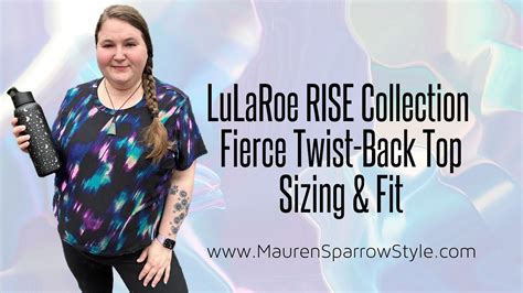 Lularoe Fierce Sizing Review Fit Feel Of This New Twist Back Top