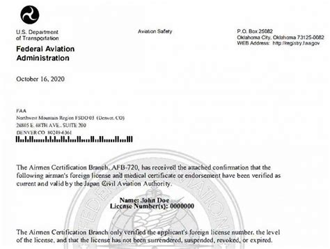 Foreign License Conversions To Faa Certificates Flight Training