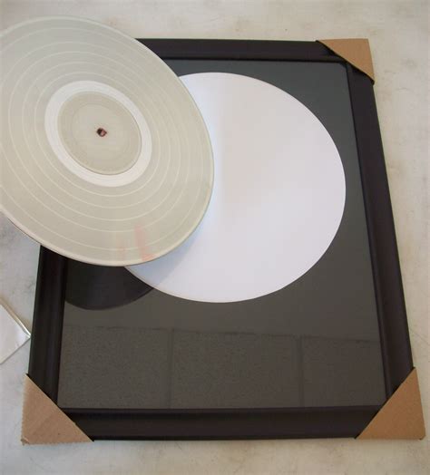 Blank Platinum LP Album for DIY Custom Award Trophy