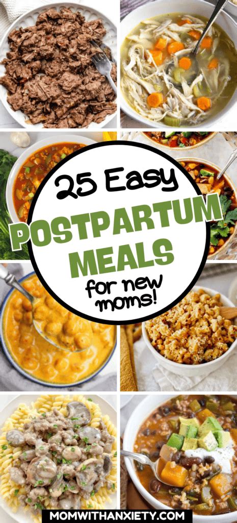 25 Easy Postpartum Meals New Moms Will Love After Delivery Mom With