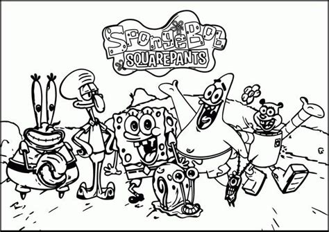 Printable Halloween Spongebob Coloring Pages - Ferrisquinlanjamal