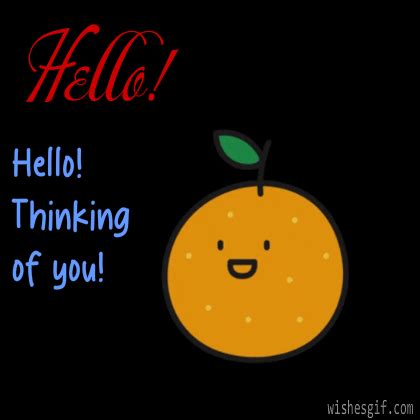 Cute Hello GIF: Instant Connection - All Wishes in GIF