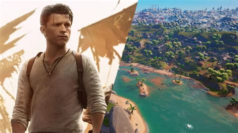 Uncharted X Fortnite Crossover Earlygame