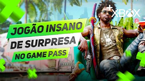 INACREDITÁVEL JOGO INSANO CHEGOU AGORA de SURPRESA no GAME PASS para