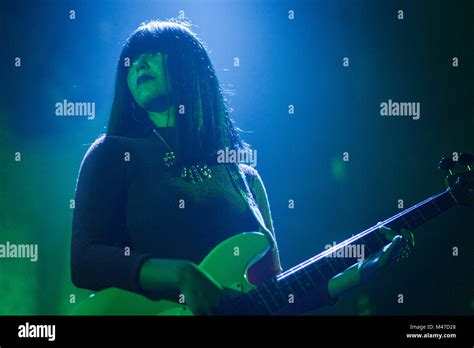 Denmark Copenhagen February 13 2018 The American Funk Trio Khruangbin Performs A Live