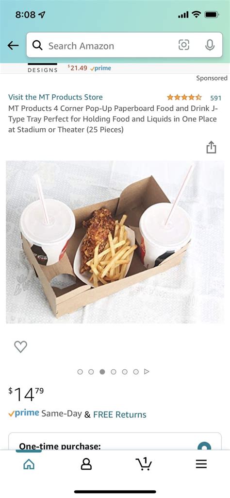 An Image Of Food On The App For People To Order From Their Cell Phone