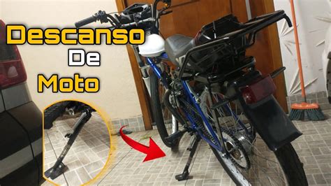 Como Colocar Pezinho De Moto Na Bike Youtube