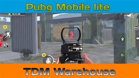 PUBG MOBILE LITE NEW TDM MODE GAMEPLAY TDM Warehouse Pubglite