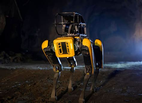 Boston Dynamics' Spot Robot Dog Goes 9,600-Feet Underground to Visit ...