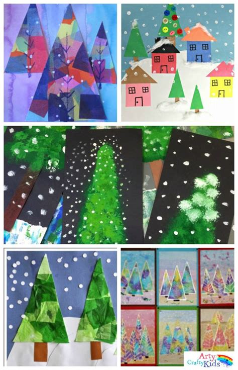 winter-art-projects-4 - Arty Crafty Kids