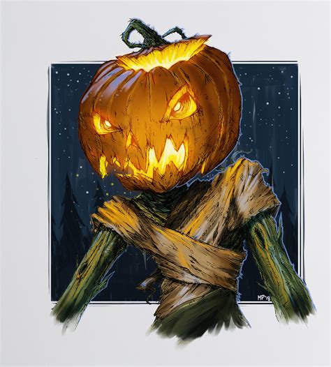 Artstation Pumpkin Man