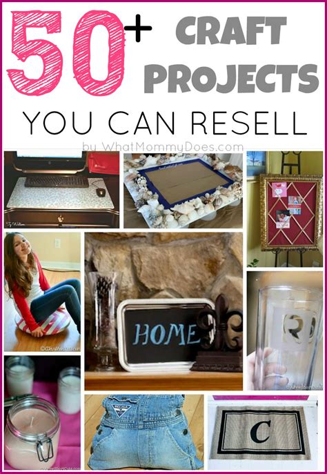 50 Crafts You Can Make And Sell In 2024 For Extra Cash This Month