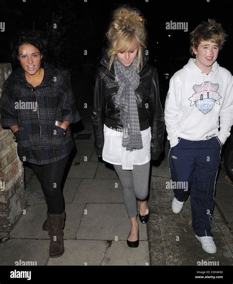 Laura White, Diana Vickers and Eoghan Quigg leaving The X Factor secret hideaway, and heading to ...