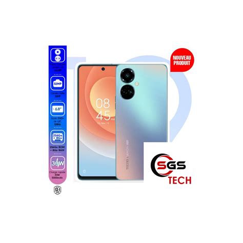 Tecno camon 19 PRO 256Go + 6Go