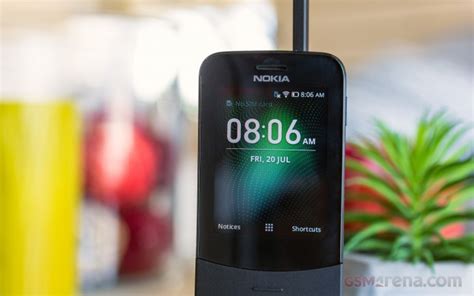 Nokia 8110 4G review: Lab tests - display, battery, sound