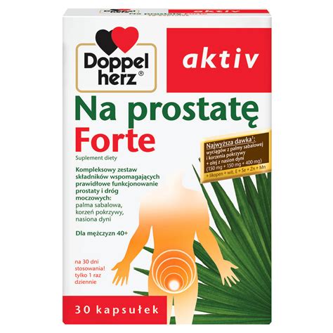 Doppelherz aktiv Na prostatę Forte 30 kapsułek sklep Doppelherz