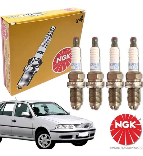 Jogo Vela De Ignição Ngk Gol G3 1 6 8v Motor Ap Flex Parcelamento sem