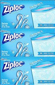 Ziploc Limited Edition Holiday Freezer Bags Quart 114 Count Amazon