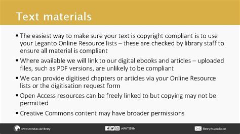 Copyright For Teaching And Learning Library And Learning