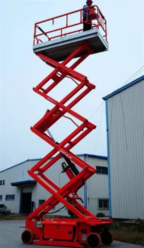 10 Mtr Mlift Electric Operated Scissor Lift At 210000 Piece Battery