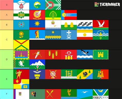 Russian City Flags Which Start On Letter A Tier List Community