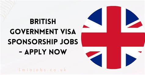 British Government Visa Sponsorship Jobs 2024 Apply Now