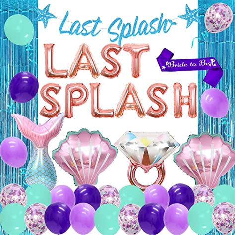 Fangleland Mermaid Bridal Shower Party Supplies Last Splash