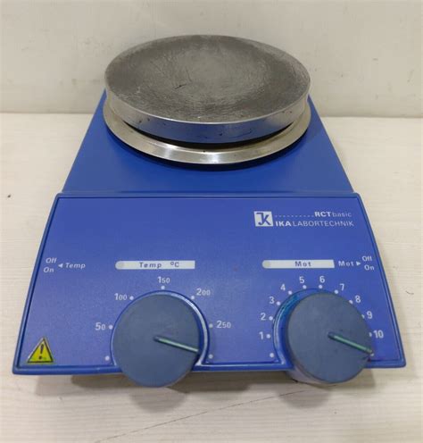 IKA RCT Basic B S1 Magnetic Hot Plate Stirrer Fully Functional B 2C5 63 JK Shipnavstore