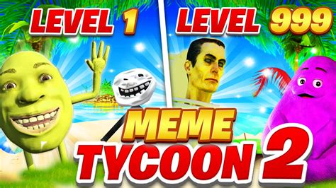 MEME TYCOON 2 Hori Fortnite Creative Map Code