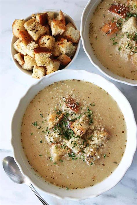 Garlic Bread Soup Simply Happenings