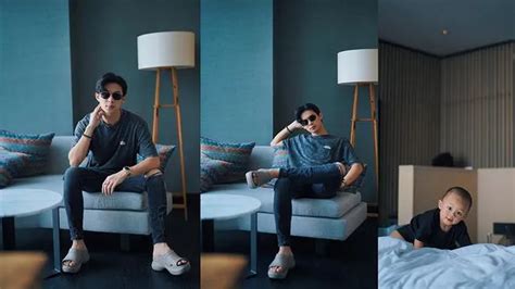 Portrait Of OOTD Rey Mbayang Often Referred To As Spek Dewa Combining Hot Daddy Aura And