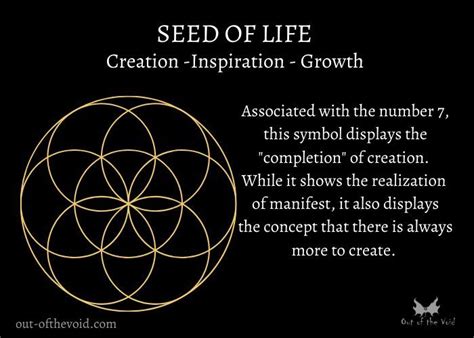 Seed Of Life Sacred Geometry Meanings Sacred Geometry Tattoo Sacred