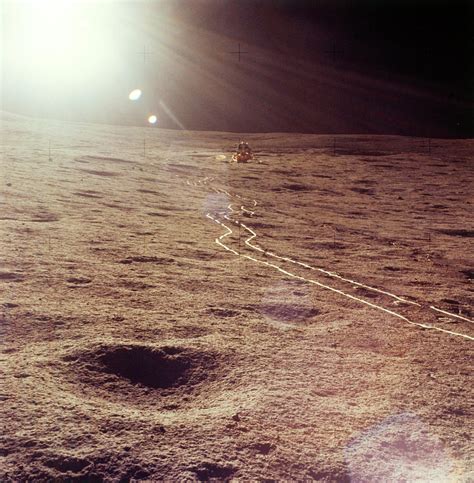 Apollo 14 Lunar Module On Moon Photograph by Nasa/science Photo Library ...