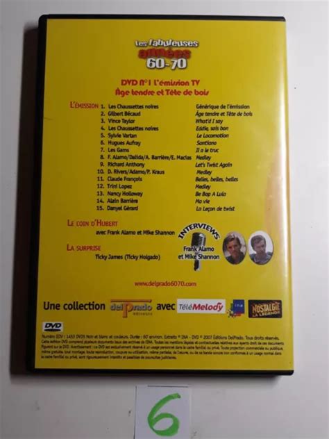 Dvd Les Fabuleuses Ann Es N L Mission Tv Sylvie Vartan Claude