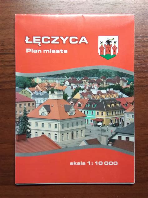 ŁĘCZYCA plan miasta mapa 2016 r 8 zł Allegro pl Raty 0 Darmowa