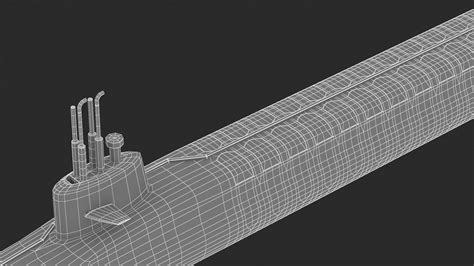 USS Tennessee (SSBN-734) 3D Model by frezzy